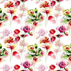 Floral Seamless wallpaper