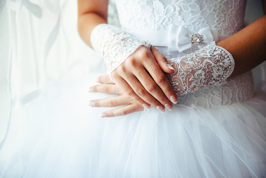 Wedding image of the bride