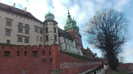 Fototapeta na wymiar Castello di Wawel, Cracovia