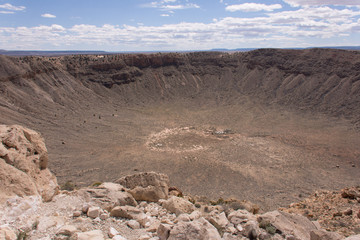 Fototapeta na wymiar Meteor Crater
