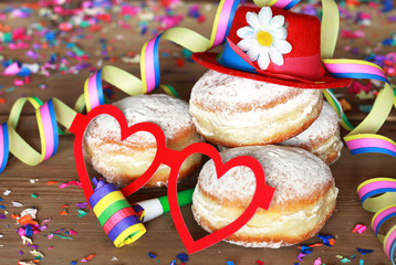 Berliner, Kreppel, Krapfen, Fasching, Karneval
