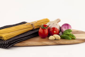 Tomatoes in various colours and size