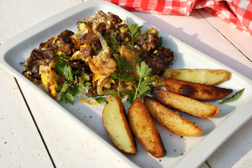 organisch, lifestyle, ochsenfleischpfanne, wildkräuter, werbetafel, bayrisch, wildkräuter, modern, neu