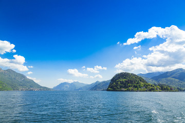 Beautiful Itailan Lake Como in Lombardy