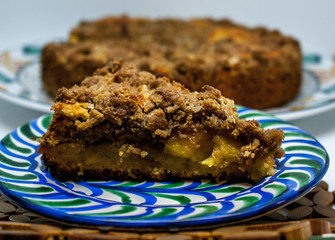 Quince Crumble Cake