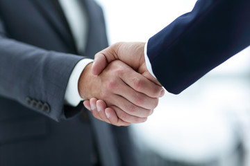Business partnership meeting concept.