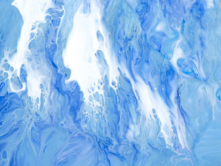 Creative abstract hand painted background, wallpaper, texture, close-up fragment of acrylic painting on canvas with brush strokes. Modern art. Contemporary art.