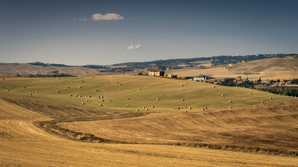 Obraz premium Val Dorcia in Tuscany, Italy