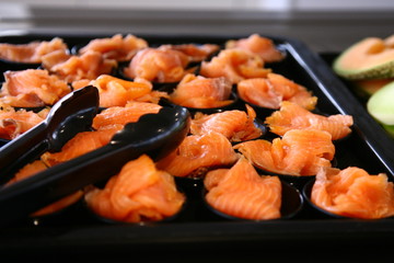 smoked salmon
