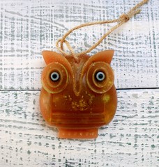 Aromatic New Year sachets made of paraffin with natural aroma-oil
