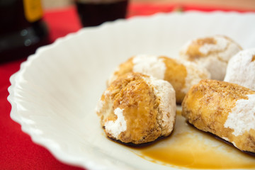 Group of Italian Traditional Biscuits with Flavour of LIqueur