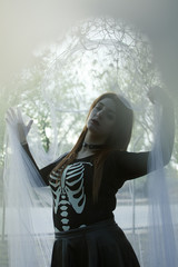Halloween dark woman 