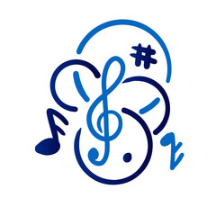 music creative logo