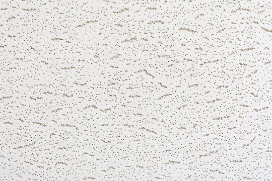 Texture Of A Relief White Tile Pendant Or Hem Of A Ceiling