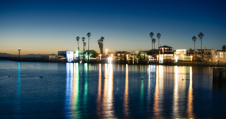Fototapeta na wymiar Beach at night