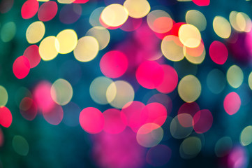 traditional christmas colours bokeh texture