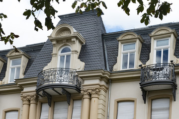 Detail von Jugendstil Villa
