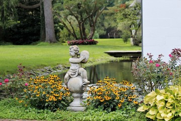 Landscape of yard