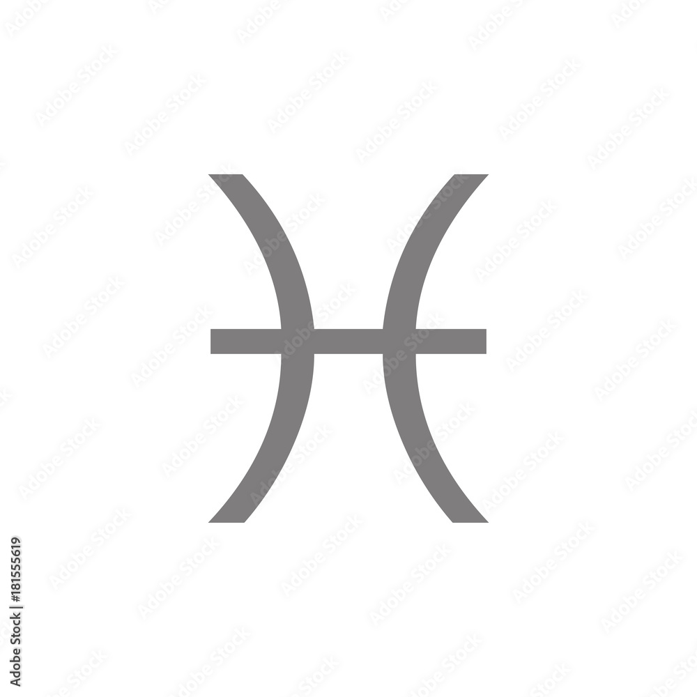 Poster flat icon gemini element. web element. premium quality graphic design. signs symbols collection, sim