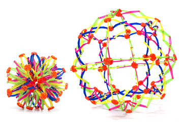 Collapsible rainbow color sphere © Mauro Rodrigues