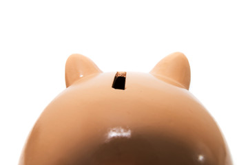 Cute piggy bank