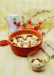 Traditional English trifle