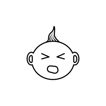 recommend clip art: Crying Baby icon