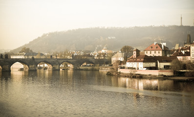 Fototapeta premium view of Prague, Czech Republic
