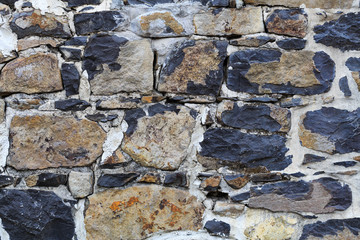 Gray Grey and white rock wall