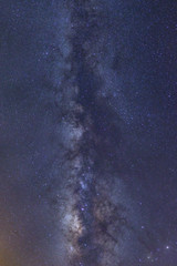 Milky way galaxy with stars and space dust in the universe