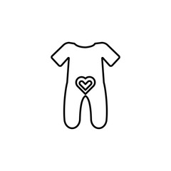 baby dress icon