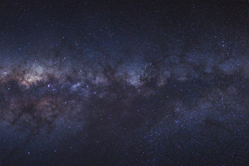 Milky way galaxy with stars and space dust in the universe