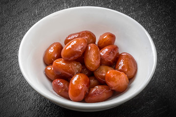 金時豆　Red kidney beans simmered japanese food