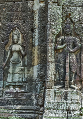 Angkor Dancing Apsara decoration, Cambodia