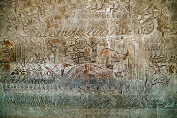 temple of Angkor Wat, Siem Reap, Cambodia.