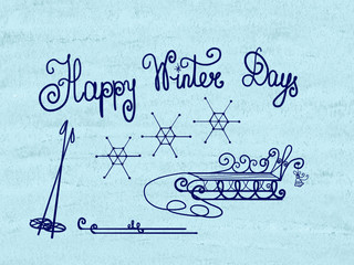 Hand cursive writing letters written phrase as 