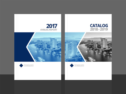 Corporate cover design for annual report and business catalog, magazine, flyer or booklet. Brochure template layout. A4 cover vector EPS-10 sample image with Gradient Mesh.