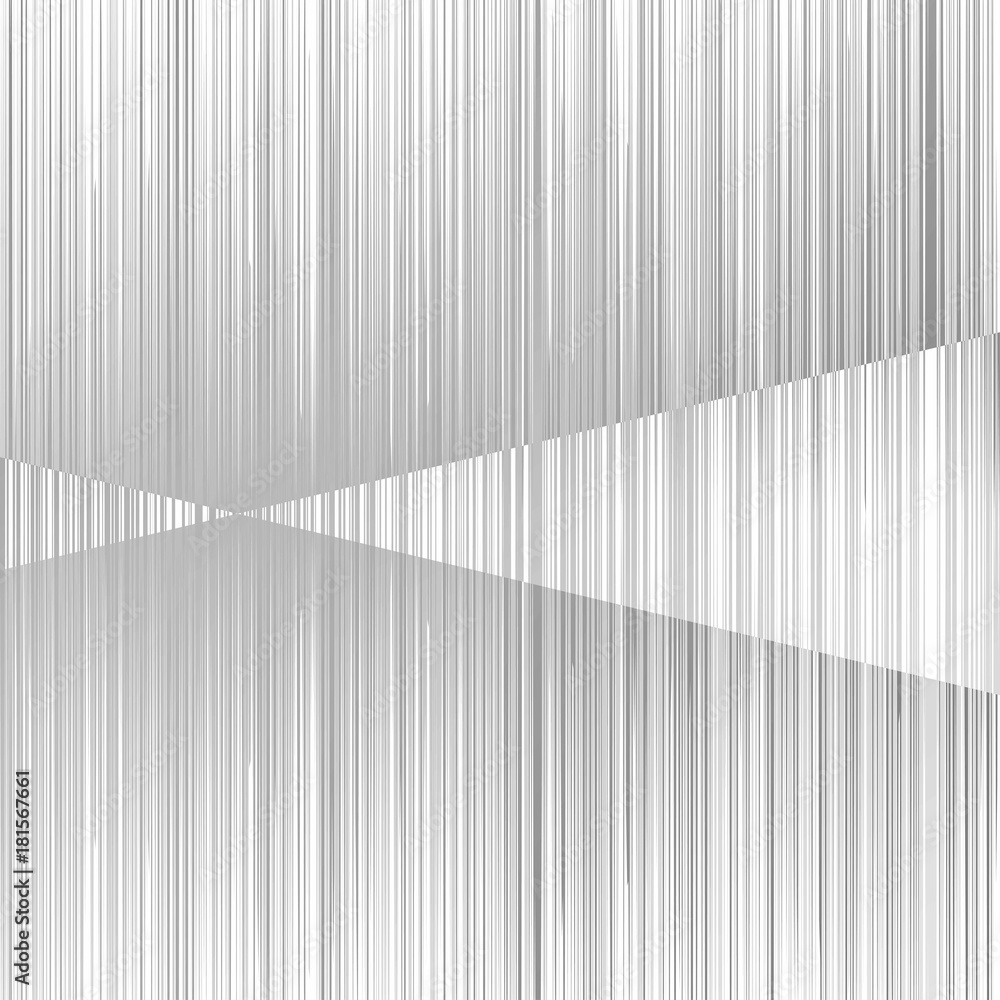 Poster White and gray vertical stripes texture pattern for abstract graphic design background. Grunge overlay texture random lines. Vector illustration