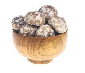 The Russian gingerbread in a bowl