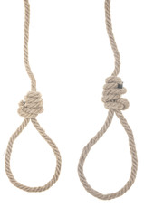 gallows isolated on white background