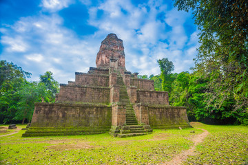 Cambodia ancient castle
