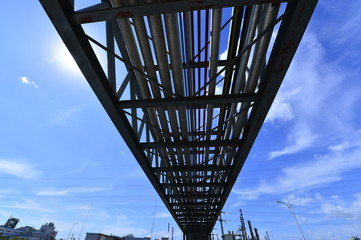 The pipe and valve oil fields