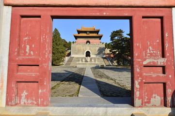 Fototapeta premium Ancient buildings in China
