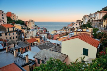 Fototapeta premium Riomaggiore waterfront