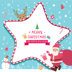 Merry Christmas banner 