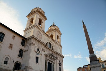 Trinita Dei Monti church