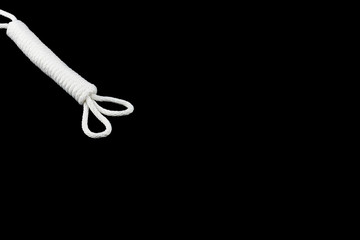White rope isolated