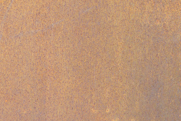 Rust on an old sheet of metal texture