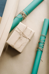 holiday professional gift wrapping. worthy surprise for birthday, fathers day, valentines day, new...