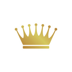 Gold crown icon